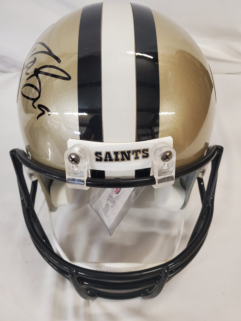 Drew Brees - New Orleans Saints - Autographed Replica Helmet