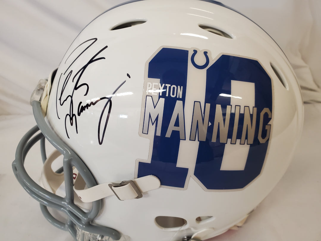 Peyton Manning - Indianapolis Colts - Autographed Authentic Helmet