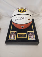 Load image into Gallery viewer, Caitlin Clark - Iowa Hawkeyes - Autographed Basketball with Base
