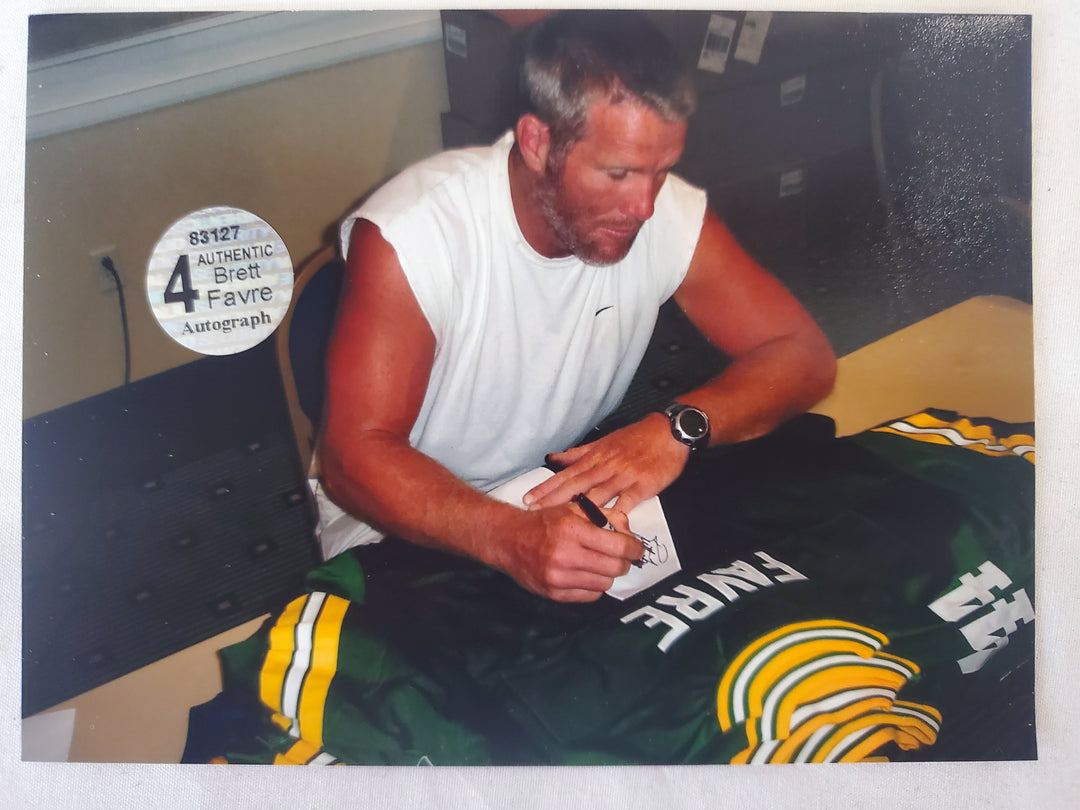 Brett Favre - Green Bay Packers - Autographed Jersey