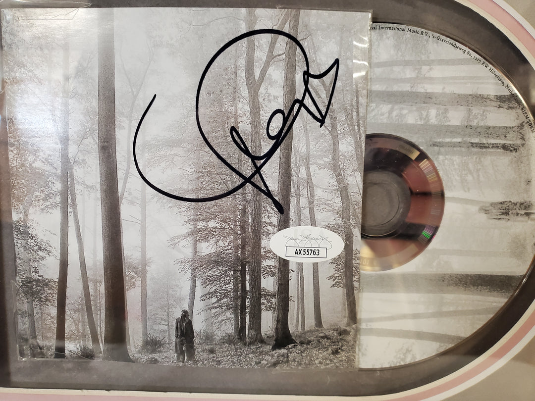 Taylor Swift Autograph on Album Collage