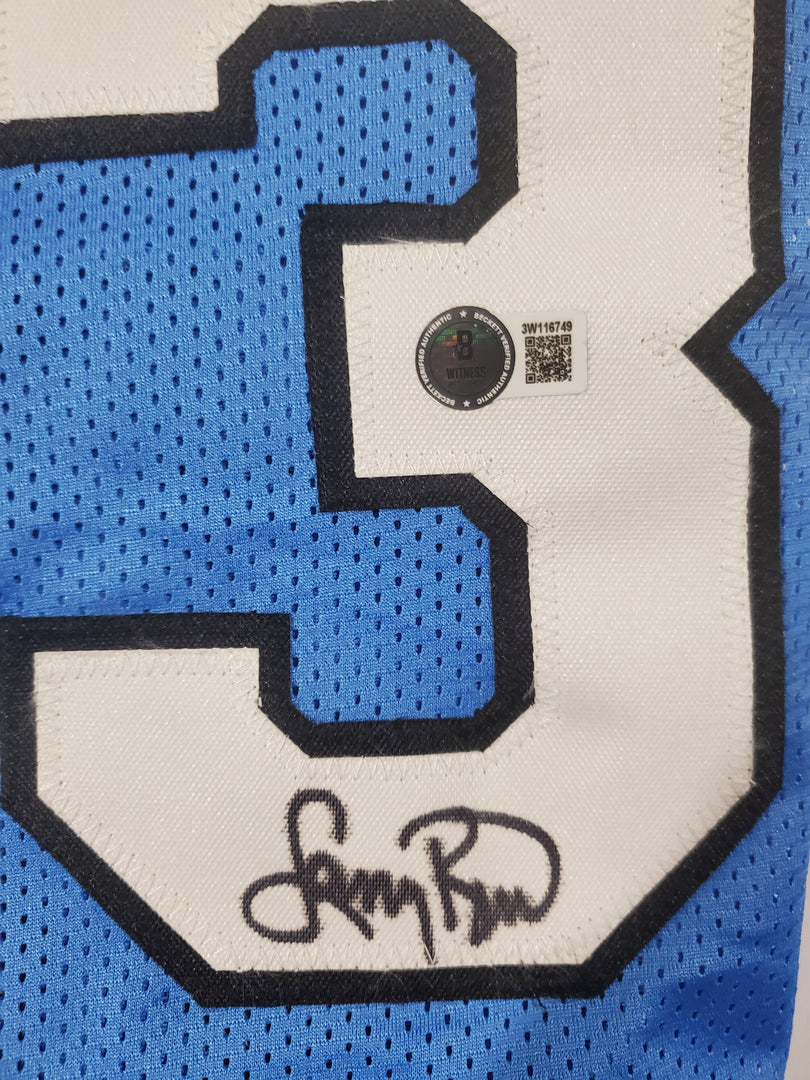 Larry Bird – Indiana State Sycamores – Autographed Framed Jersey