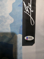Load image into Gallery viewer, Lionel Messi Autographed Framed Jersey with Collectible GRF Cards