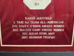 Load image into Gallery viewer, Baker Mayfield - Oklahoma Sooners - Autographed Jersey - Framed