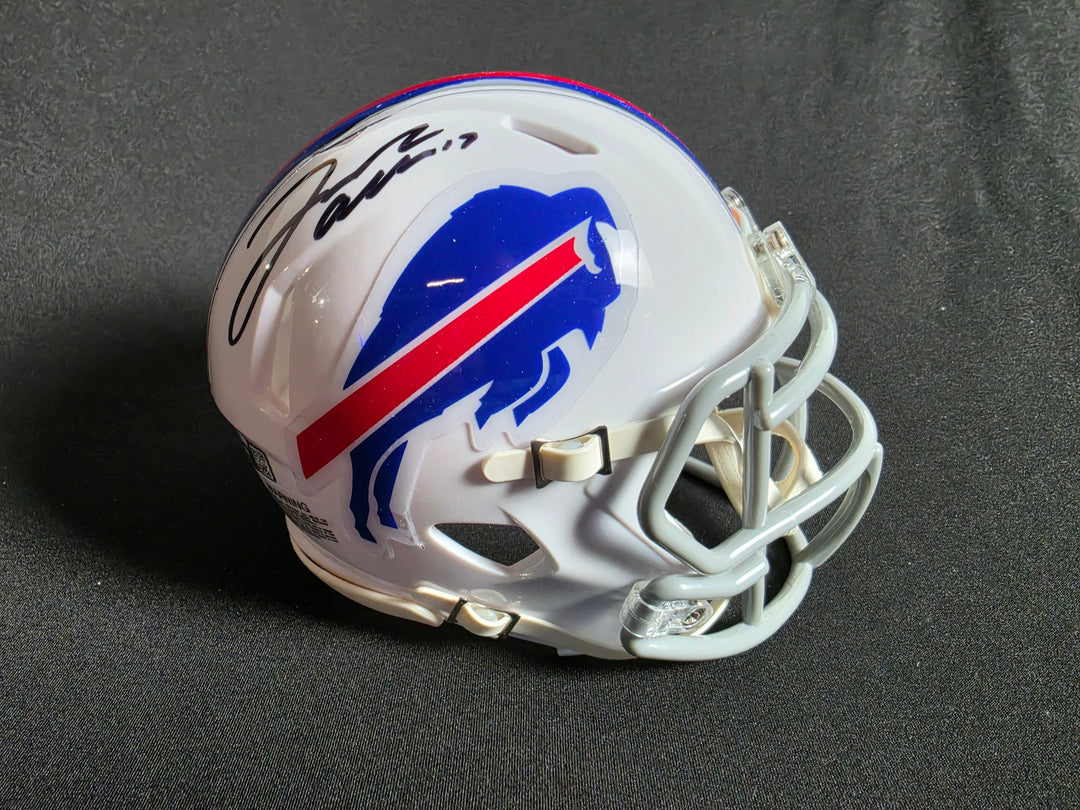 Golden Ticket - Josh Allen Autograph Bills Mini Helmet