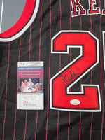 Load image into Gallery viewer, Golden Ticket – Michael Jordan’s Last Dance Featuring an Autographed Steve Kerr Jersey and an Autographed Dennis Rodman Framed Photo