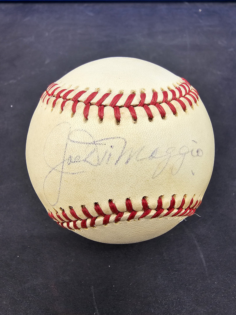 Joe DiMaggio - New York Yankees - Autographed Baseball