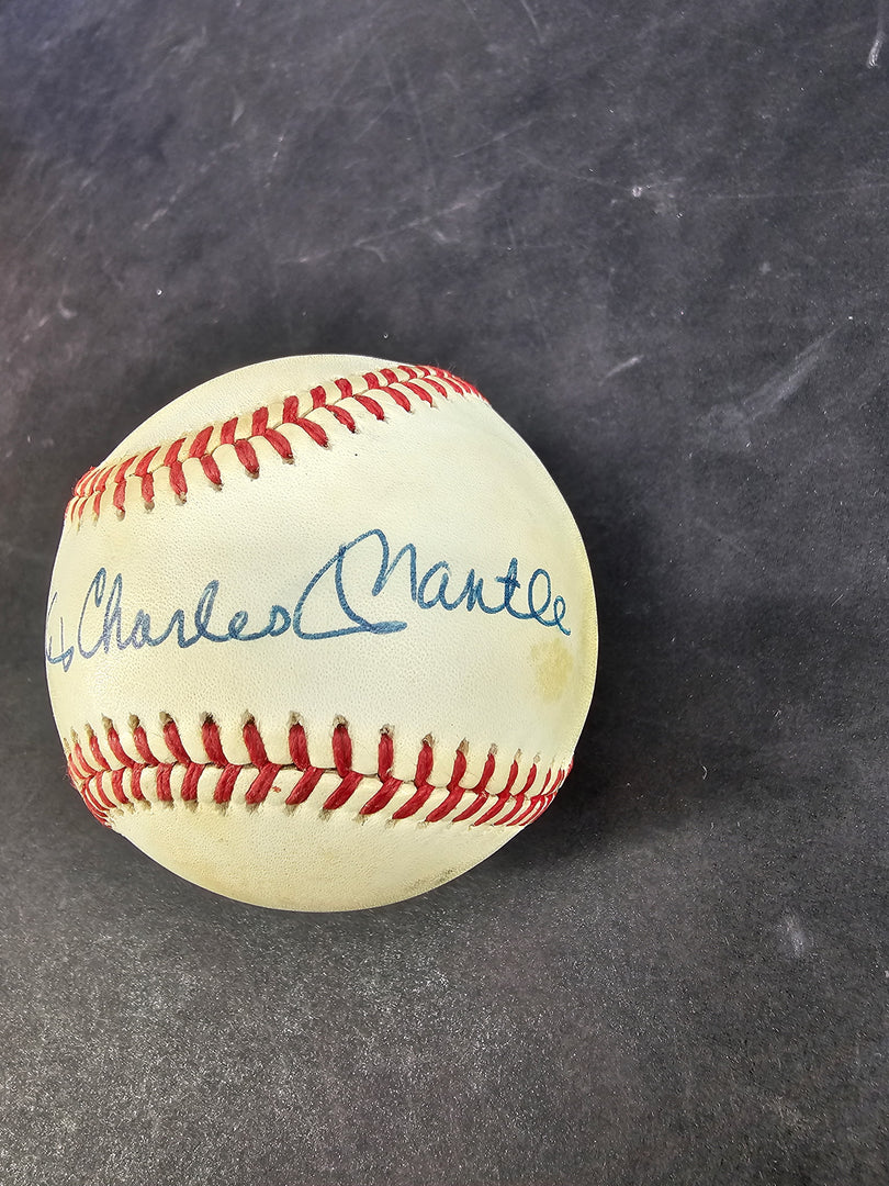 Mickey Mantle - New York Yankees - Autographed Baseball