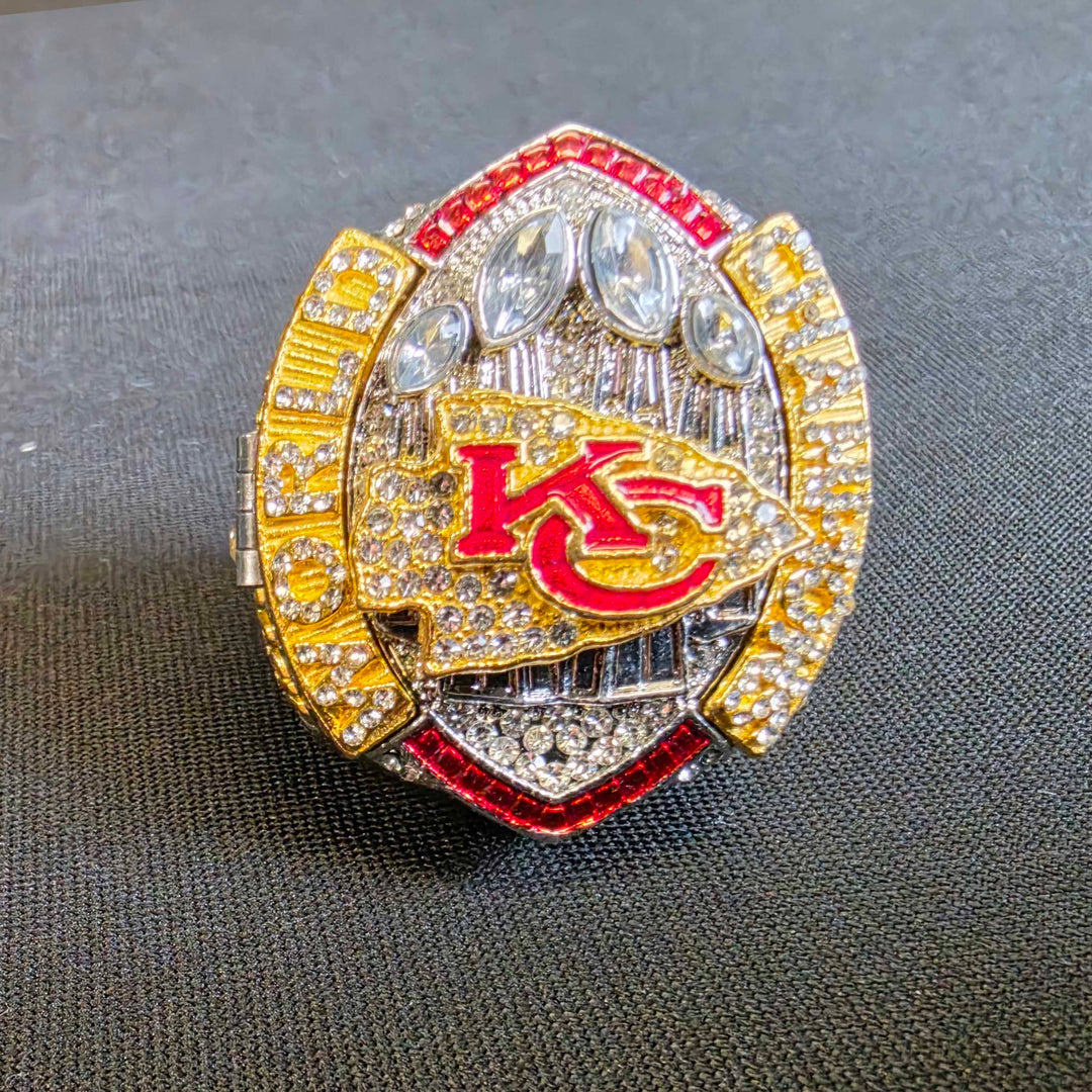 Kansas City Chiefs LVIII Super Bowl Ring Replica