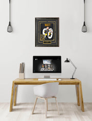 TJ Watt - Pittsburgh Steelers - with LTD Gold Refractor Card