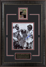 Load image into Gallery viewer, AJ Foyt &amp; Mario Andretti Autograph with Limited Gold Refractor Card