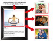 Custom Father's Day Definition Frame – Personalized Photo Gift