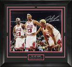 Load image into Gallery viewer, Golden Ticket – Michael Jordan’s Last Dance Featuring an Autographed Steve Kerr Jersey and an Autographed Dennis Rodman Framed Photo