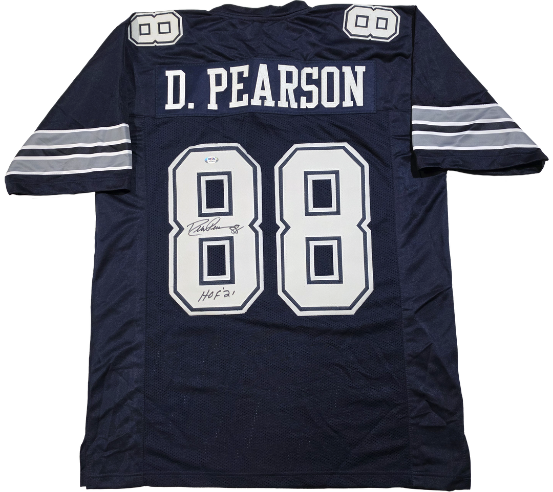 Dallas Cowboys Flashback Mystery Box featuring an Autographed Drew Pearson Cowboys Jersey