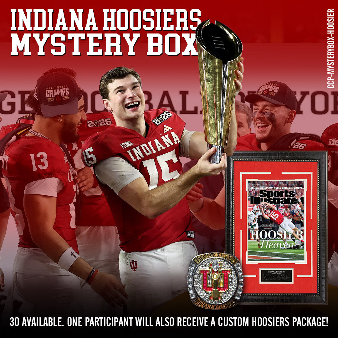 Indiana Hoosiers Mystery Box Featuring Indiana Hoosiers Memorabilia Package