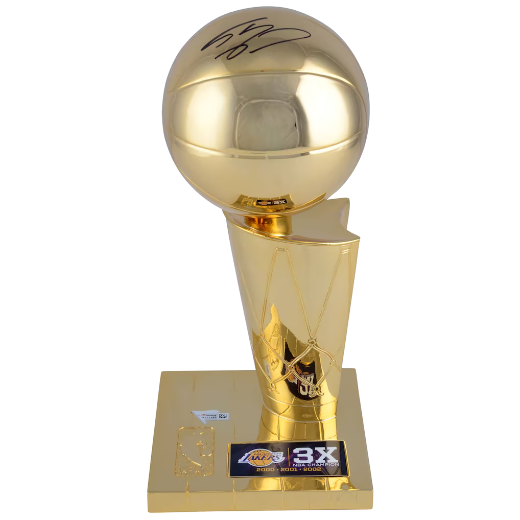 Kobe Bryant Dynasty Mystery Box Featuring an Autographed Shaquille O'Neal 3x Champion Trophy