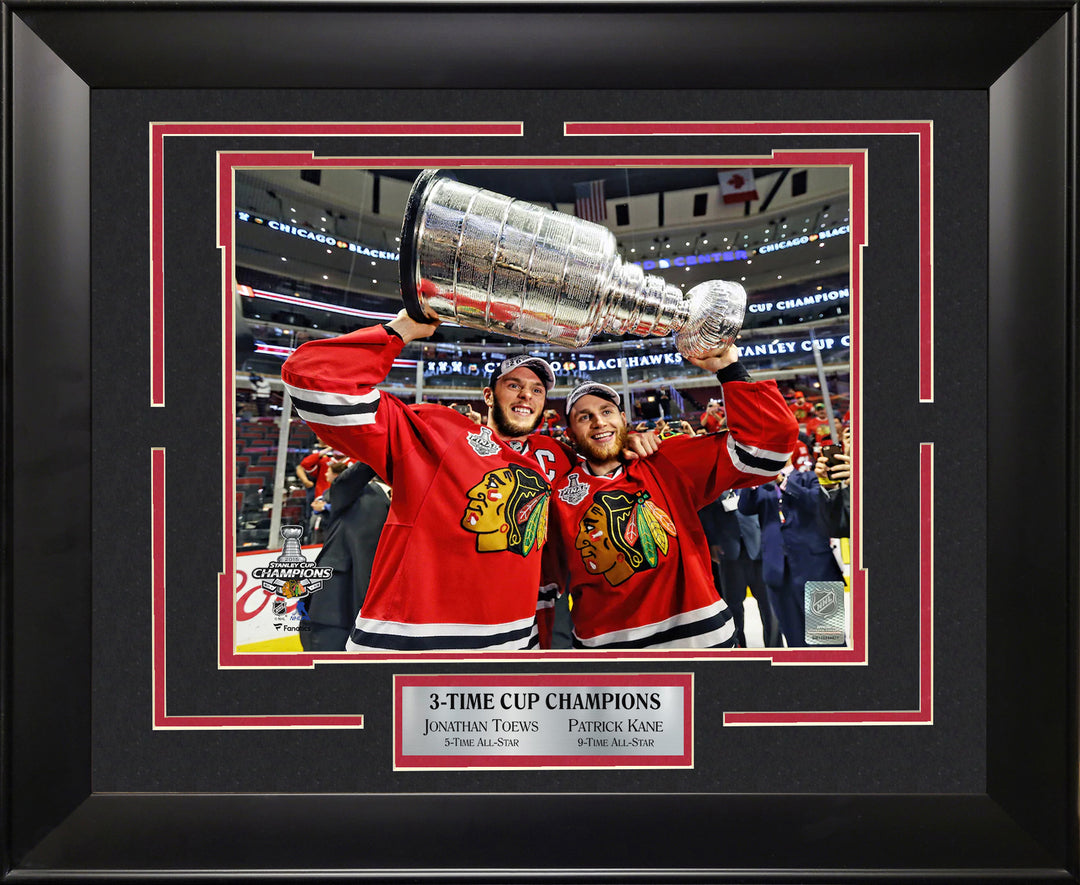 Jonathan Toews & Patrick Kane - Chicago Blackhawks - 3-Time Stanley Cup Champions