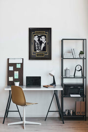 Johnny Cash and Elvis Presley