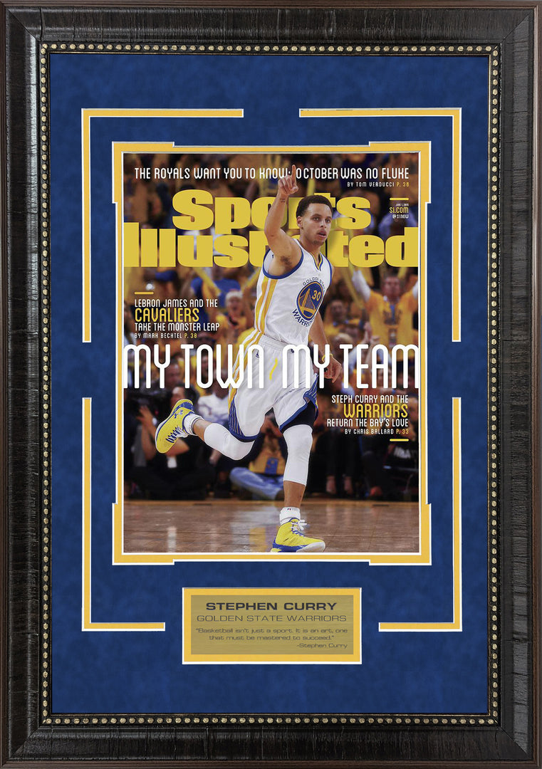 Steph Curry - My Town My Team - Si Cover