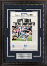 Load image into Gallery viewer, Dallas Cowboys - Buffalo Roundup! - Replica Newspaper Print
