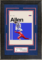 Load image into Gallery viewer, Josh Allen - Buffalo Bills - Mid-Century Modern
