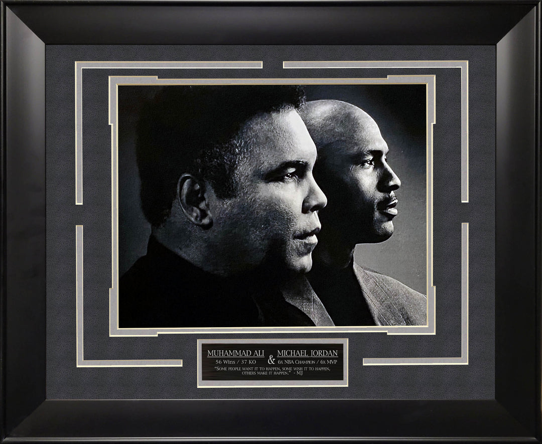 Muhammad Ali and Michael Jordan