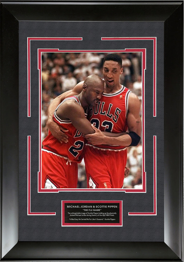 Michael Jordan & Scottie Pippen - The Flu Game