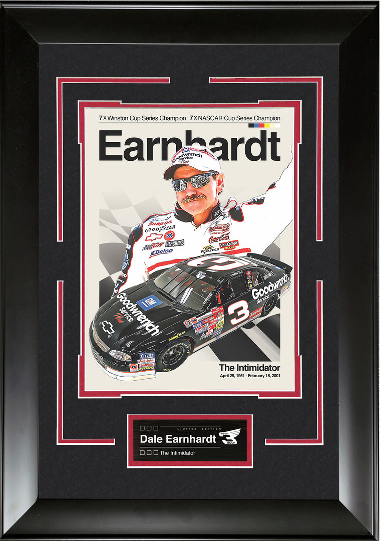 Dale Earnhardt Sr - Mid-Century Art