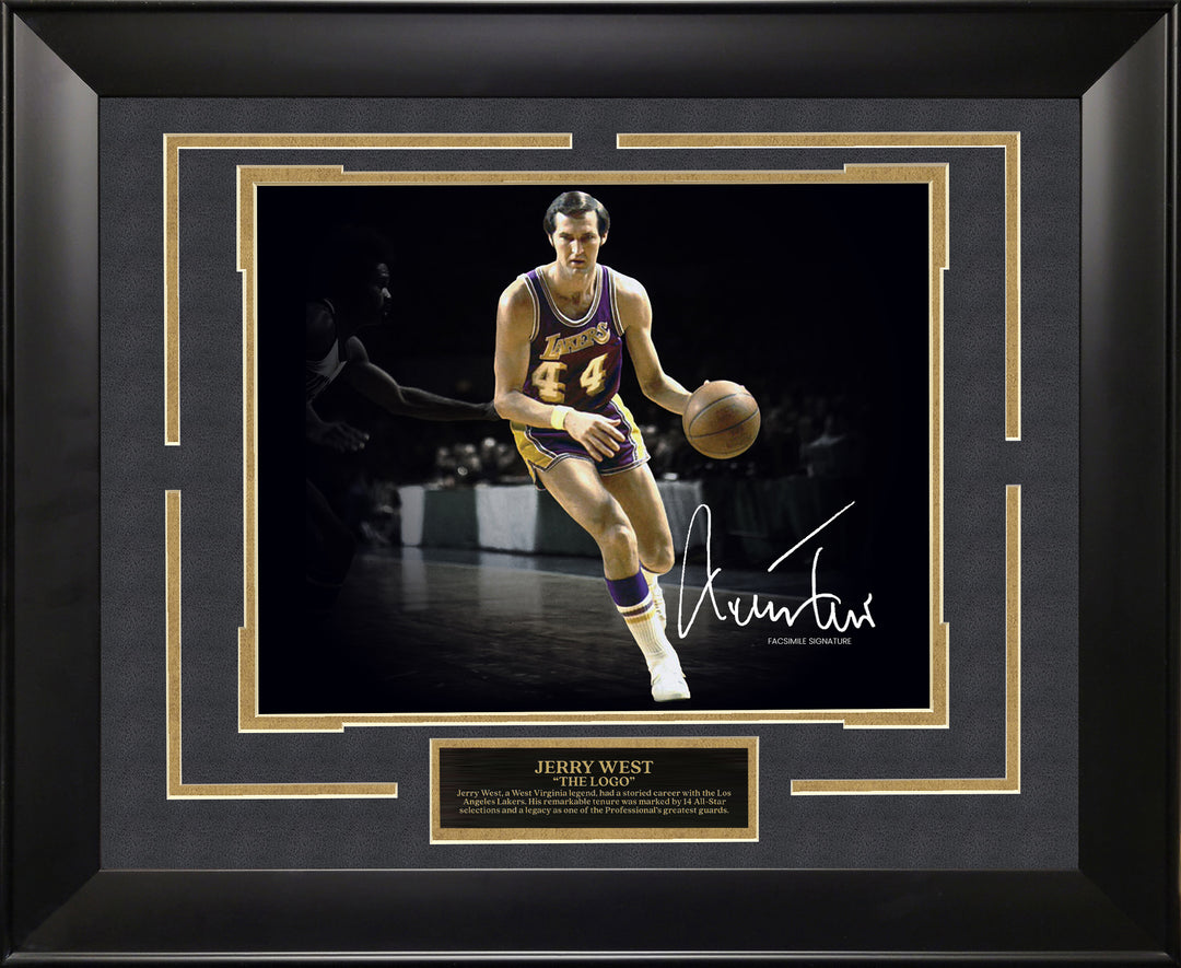 Jerry West "The Logo" - Spotlight with Facsimile Signature