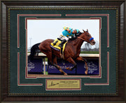 American Pharoah with Facsimile Signature Plate