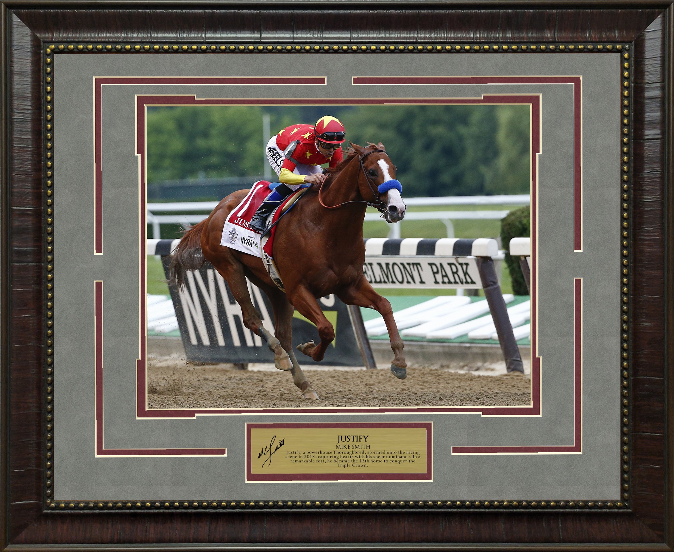 Justify with Facsimile Signature Plate