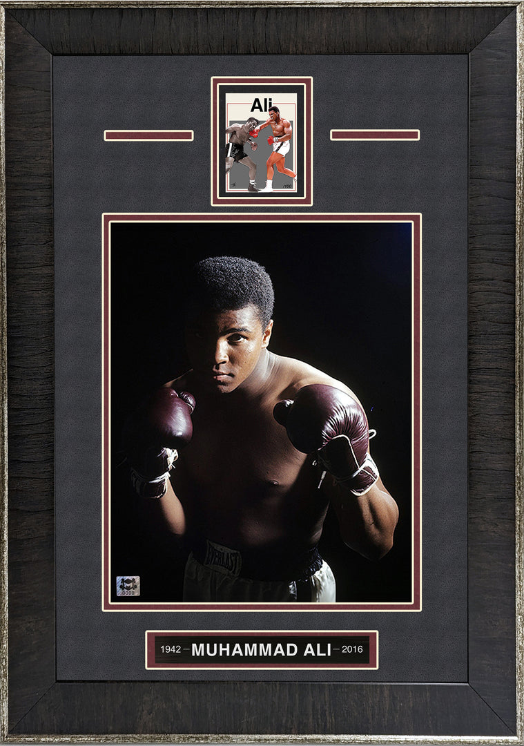 Muhammad Ali - With LTD Collectible Card