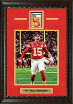 Load image into Gallery viewer, Patrick Mahomes - Kansas City Chiefs - With LTD Collectible Card - Only 20 Available
