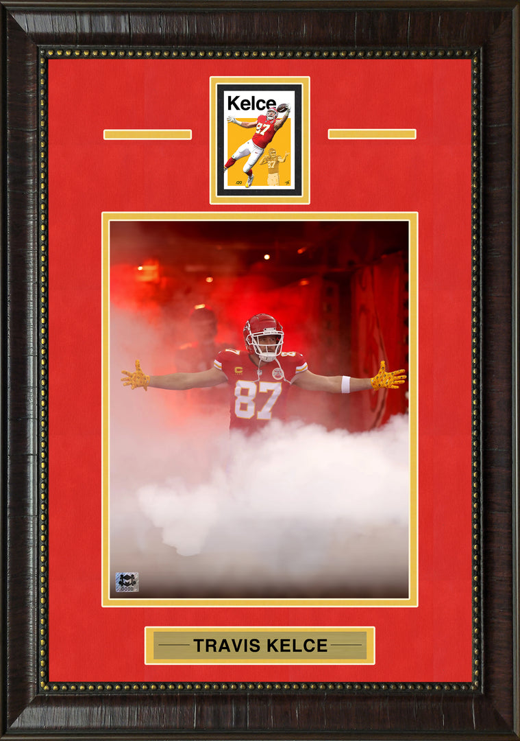 Travis Kelce - Kansas City Chiefs - With LTD Collectible Card