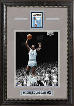 Load image into Gallery viewer, Michael Jordan - UNC Tarheels - with LTD Collectible Card
