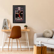 Michael Jordan - Chicago Bulls - with LTD Collectible Card