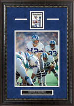 Load image into Gallery viewer, Roger Staubach - Dallas Cowboys - With Limited Edition Collectible Card
