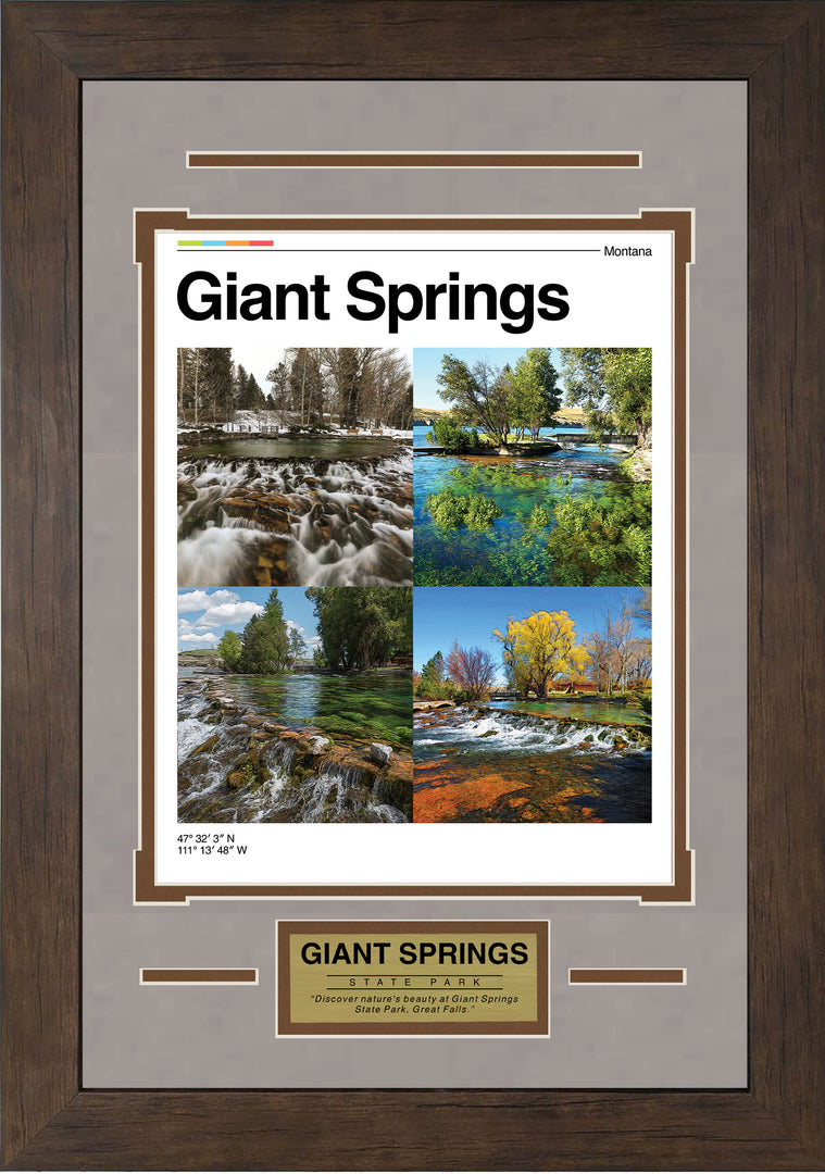 Giant Springs State Park Mid-Century Art