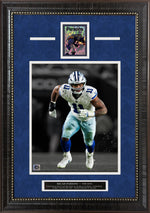 Load image into Gallery viewer, Micah Parsons - Dallas Cowboys - With Limited Silver Collectible Silver Refractor Card
