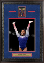 Load image into Gallery viewer, Simone Biles - USA Olympic Team - with LTD Collectible Gold Refractor
