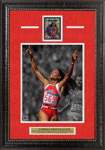 Load image into Gallery viewer, Florence Griffith - 1988 US Olympic Team - LTD Gold Refractor Card
