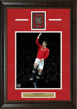 Load image into Gallery viewer, Cristiano Ronaldo 800th Career Goal - with LTD Gold Refractor Card
