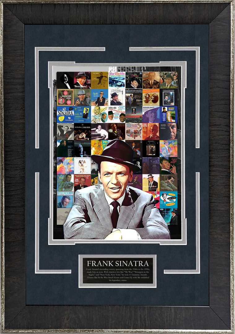 Frank Sinatra Album Collage