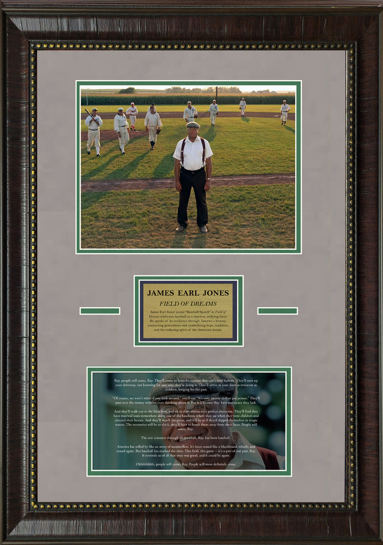 James Earl Jones - Field of Dreams - Baseball Speech