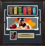 Load image into Gallery viewer, Muhammad Ali with  Replica Tickets and LTD Gold Refractor Card (10)