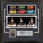 Load image into Gallery viewer, Muhammad Ali with Replica Fight Tickets and LTD Gold Refractor Card
