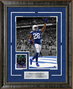 Load image into Gallery viewer, Johnathan Taylor - Indianapolis Colts with LTD Silver Refractor Card
