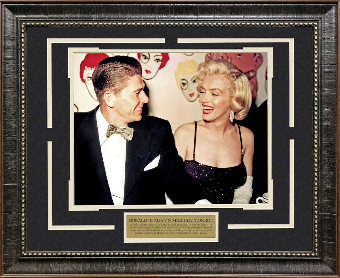 Ronald Reagan and Marilyn Monroe