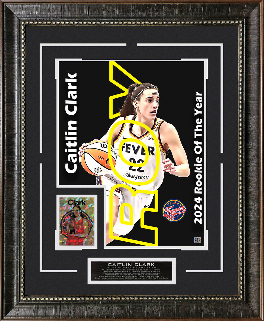 Caitlin Clark - Indiana Fever - Rookie of the Year with LTD GRF Card