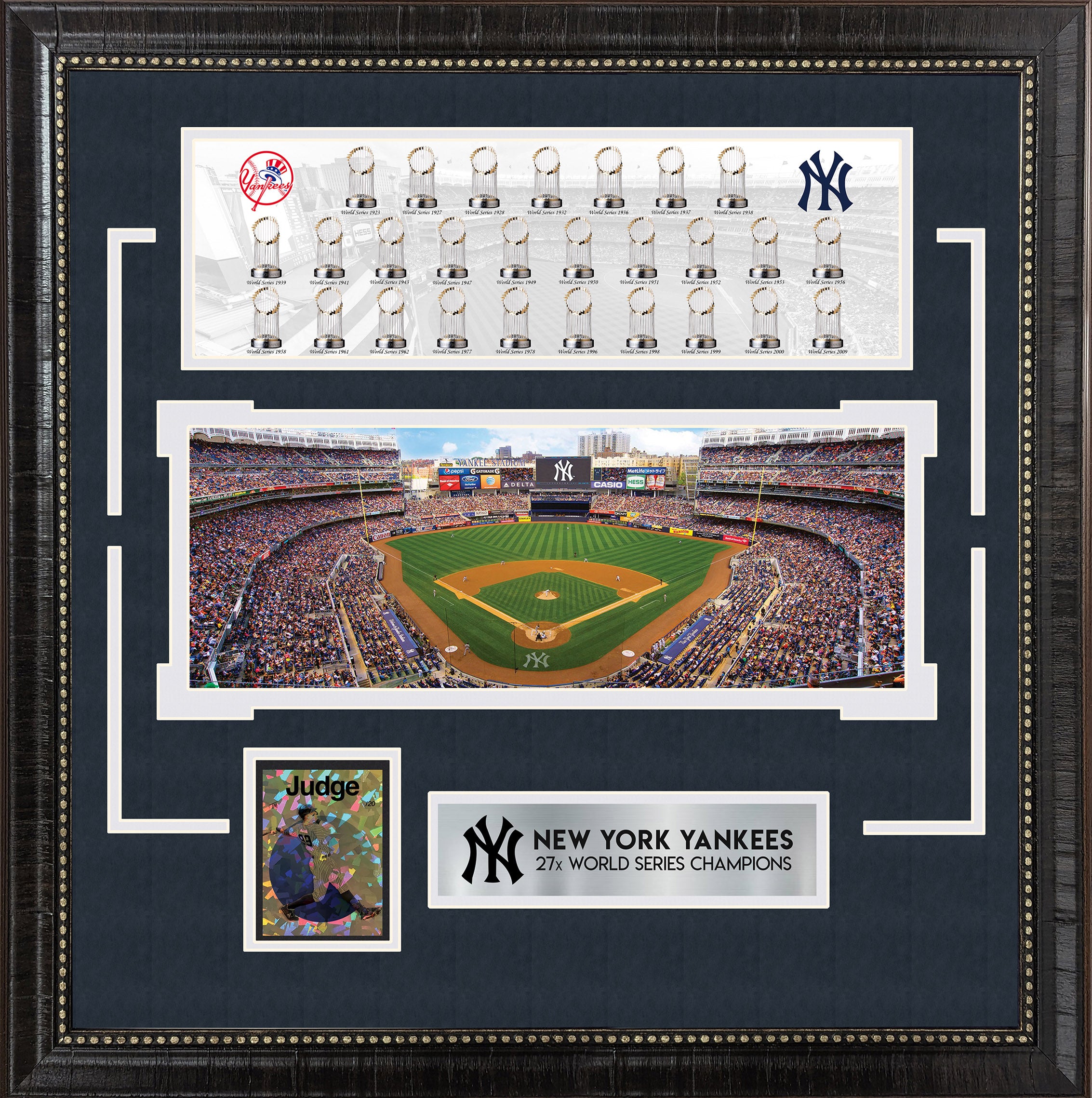 New York Yankees Mini Pano with LTD GRF Card